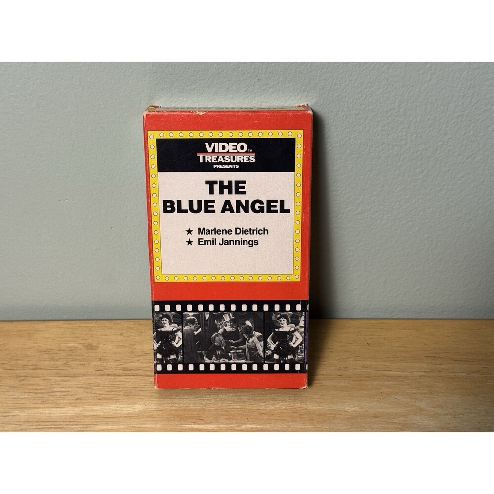 The Blue Angel VHS - Marlene Dietrich, Emil Jannings Video Treasures